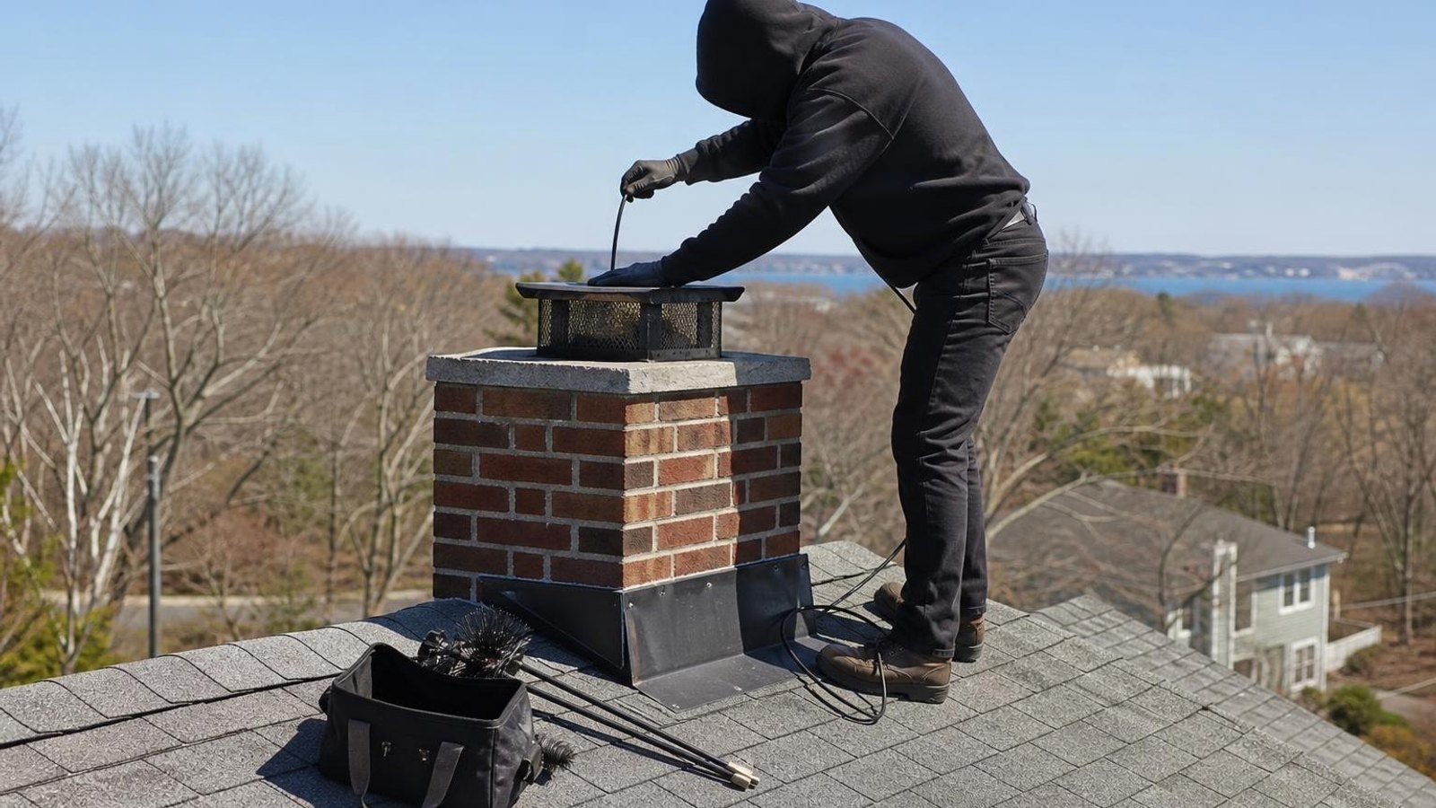 Local chimney sweep & inspection for Plymouth homes